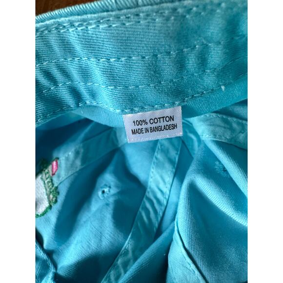 Masters 2014 Tournament Hat Licensed Light Blue Pink Womens Ladies Cap Adjust - Picture 4 of 7